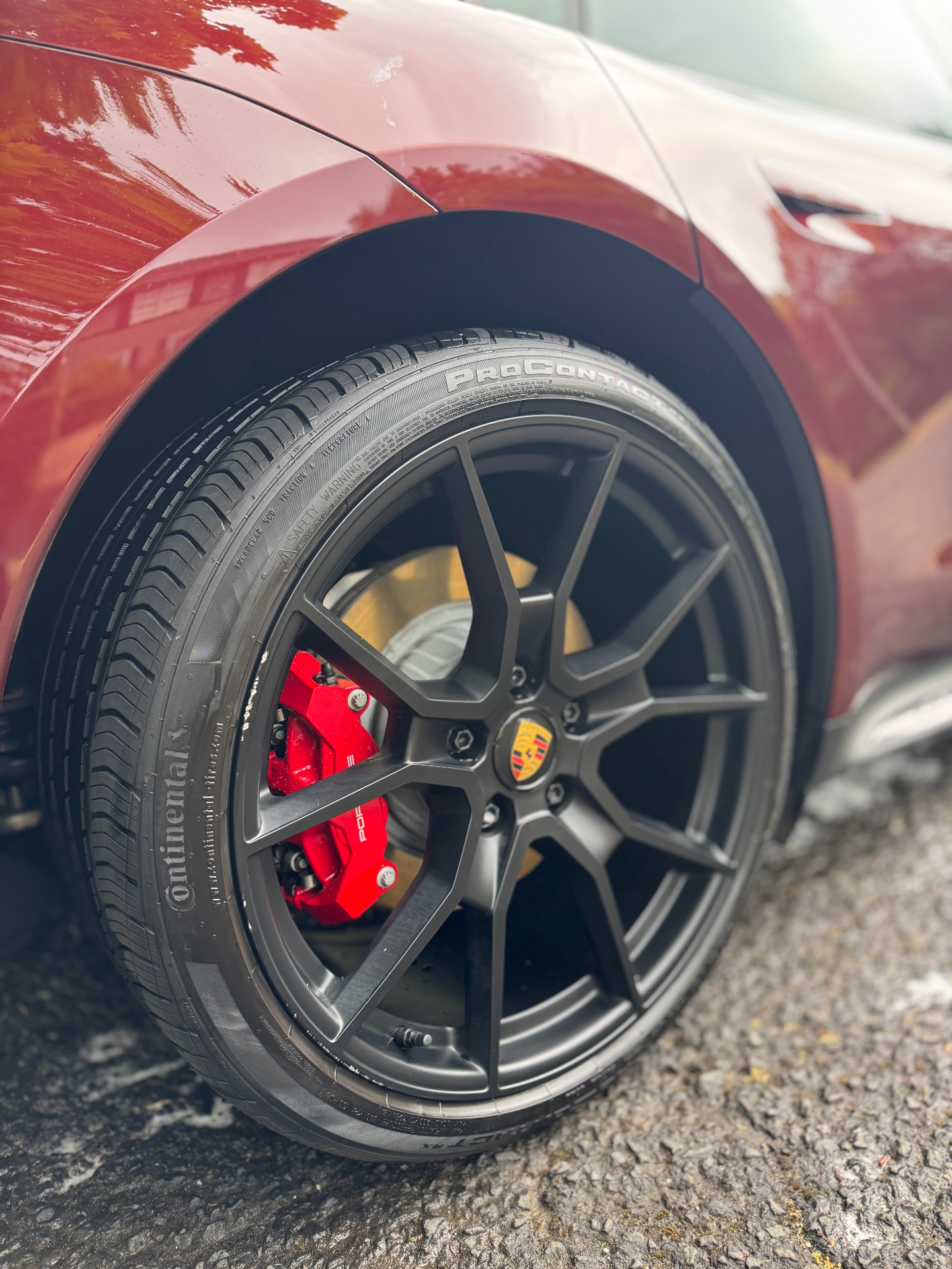 Wheel & Rim Detail after